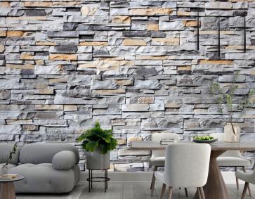 Küçük Dikdörtgen Taş Dokusu Duvar Kağıdı