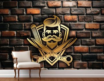 Salon Berber Dükkanı Duvar Kağıdı Lüks Salon Arka Planı