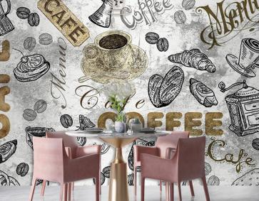 Coffee Eskitme Duvar Kağıdı