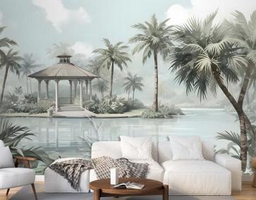 Egzotik Manzara Duvar Kağıdı 