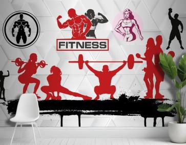 Motivasyon Alıntılarıyla Spor Salonu Duvar Kağıdı