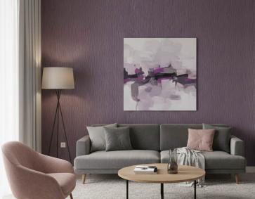 Mor Çizgi Desenli Ucuz Duvar Kağıdı 765069