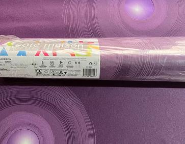 Mor Geometrik Desenli Ucuz Duvar Kağıdı 828609