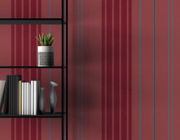 Parlak Simli Kırmızı Ucuz Duvar Kağıdı 771541