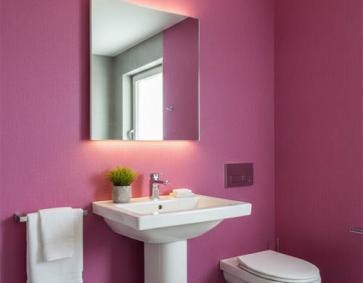 Pembe Dokulu Ucuz Duvar Kağıdı 54232