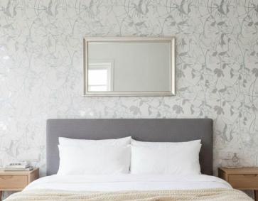 Simli Gri Mavi Dokulu Ucuz Duvar Kağıdı 533771