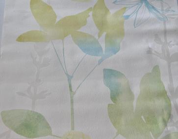 Sulu Boya Çiçek Desenli Duvar Kağıdı 53351