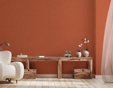 Turuncu Çizgi Dokulu Ucuz Duvar Kağıdı 54215