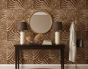 Zebra Desen Duvar Kağıdı 53244
