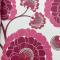 Beyaz Kırmızı Pembe Çiçek Desenli Duvar Kağıdı 111038