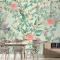 Duvar Kağıdı Duvarı İçin Vintage Dekoratif Bahçe Kusursuz Deseni