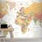 Dünya Haritası İsimleri Duvar Kağıdı