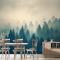 Puslu Çam Ormanı Duvar Kağıdı 
