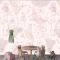Pembe Çiçek Desenli Çocuk Odası Duvar Kağıdı