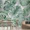 Tropikal Yaprak Desenli Duvar Kağıdı 