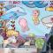 Sudaki Deniz Yaşamı Çocuk Odası Duvar Kağıdı 