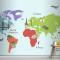 Dünya Kıta Haritası Konumu Grafiği Duvar Kağıdı 