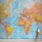Dünya Siyasi Haritası Duvar Kağıdı