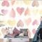 Kalp Rengi Çocuk Odası Duvar Kağıdı