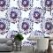 Shibori El Boyalı Desen Suluboya Yemek Odası Duvar Kağıdı