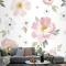 Suluboya Çiçek Duvar Kağıdı 