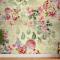 Güzel Çiçek Desenli Duvar Kağıdı 