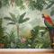 Tropikal Orman Bitkileri Duvar Kağıdı 