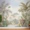 Tropikal Manzara Fresk Duvar Kağıdı