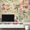 Güzel Çiçek Desenli Duvar Kağıdı 