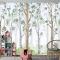 Çocuk Odası Duvar Kağıdı Orman Ağaç Manzarası