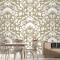 Süs Damask Dikişsiz Desen Duvar Kağıdı