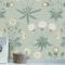 Desenli Çiçekli Çamaşır Odası Duvar Kağıdı 