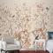 Kuşlar Ve Çiçeklerle Çin Duvar Kağıdı Duvar Kağıdı