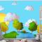 Uluslararası Orman Günü Kutlaması Çocuk Odası Duvar Kağıdı  Için Suluboya Arka Plan