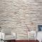 Dekoratif Taş Desenli Duvar Kağıdı