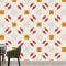Geometrik Şekil Soyut Mutfak Duvar Kağıdı 