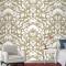 Süs Damask Dikişsiz Desen Vintage Duvar Kağıdı