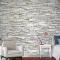 Taş Duvar Dokusu Ve Zemin 3D Duvar Kağıdı
