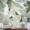 Tropikal Taze Yaprak Duvar Kağıdı 