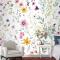 Suluboya Kır Çiçeği Duvar Kağıdı 