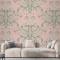 Damask Dikişsiz Kabartma Desen Duvar Kağıdı
