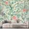 Duvar Kağıdı Duvarı İçin Vintage Dekoratif Bahçe Kusursuz Deseni