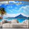 Deniz Manzarasına Açılan Mükemmel Duvar Kağıdı