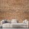 Eski Kırmızı Tuğla Duvar Vintage Doku Duvar Kağıdı