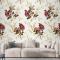 Çiçek Vintage Tarzı Dikişsiz Desen Duvar Kağıdı