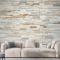 Küçük Tuğlalar Açık Taş Desen Duvar Kağıdı