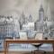 Londra Kömür Çizim Şehir Duvar Kağıdı 