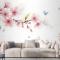 Pembe Kiraz Çiçeği Duvar Kağıdı 
