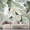 Tropikal Taze Yaprak Duvar Kağıdı 