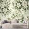 Vintage Gül Çiçek Duvar Kağıdı 